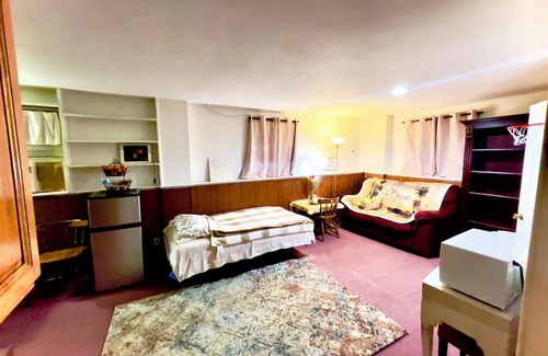 Greenwich Apartment | Private Gazebo on Byram River, Naturally Preserved your own stone deck Greenwich