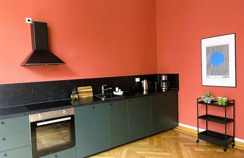 Frankfurt an der Oder Apartment | 170sqm - lots of space in a Wilhelminian style building with 2 free parking spaces