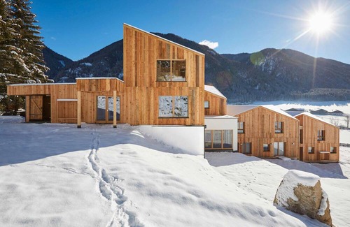 San Martino Apartment | Chalet 'Blasla Olben 2-3P 3' with Mountain View, Shared Terrace and Wi-Fi