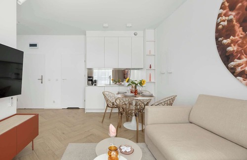 Sianozety Apartment | Ku Morzu 1C Sianożęty | Air Conditioned Studio with Seasonal Pool