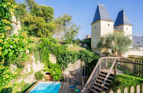 Chenehutte-Treves-Cunault House | Large Unusual Holiday Home with Pool on the Banks of the Loire in Anjou