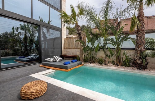 Armenoi Villa | Villa Armenus, pool, jacuzzi, garden, bbq.