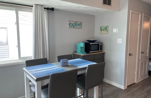 Carolina Beach Condo | Partial Ocean Views, One Row Back, Cute and Comfortable Carolina Beach Condo.