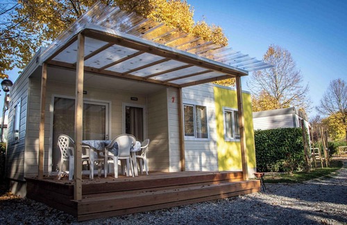 Alba House | Mobilehome with pool in Alba Village