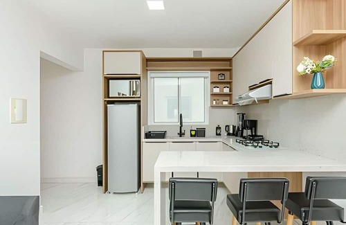 Matriz Apartment | Studio 25th Floor, Garage, Balcony and Beautiful View.