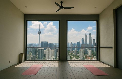 Imbi Apartment | Twin Tower View - 2-bedroom apartment in High-end Residences
