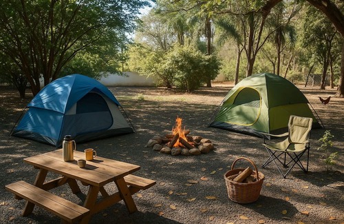 Barretos RV Rental | Camping Recanto Rural Barretos during the cowboy festival