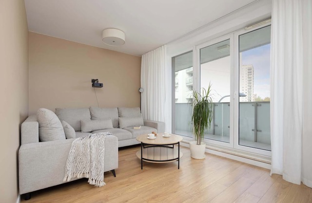 Wita Stwosza 48 | Warsaw | Spacious Apartment with Parking Balcony | Next to Met