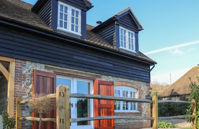 Converted Flint Clad Barn nestled in the heart of the South Downs National Park