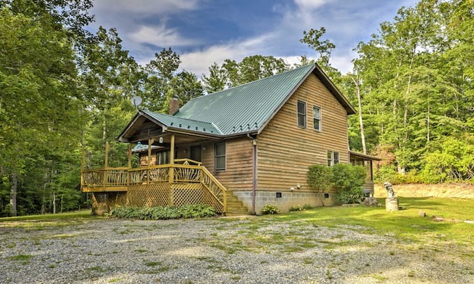 Cedar Mountain Cabin | Cedar Mountain Cabin - Near Jones Gap State Park!