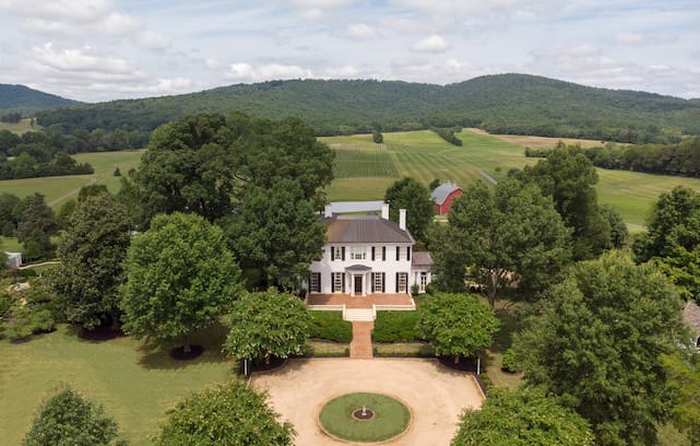 Keswick Villa | Ben Coolyn Farm | Architectural Digest Featured Vineyard Estate 6 Miles from Downtown Charlottesville