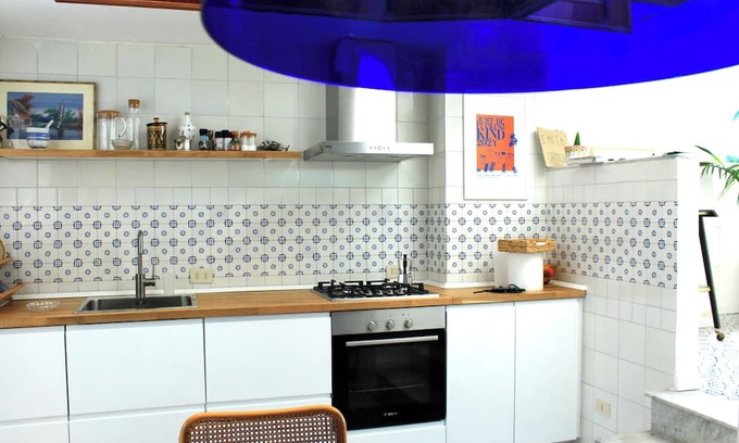 Posillipo House | The house in the village, sea view terrace