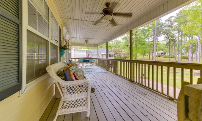 Shorterville Cottage | Abbeville Cottage w/ Grill: Steps to Lake Eufaula!