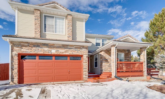 Green Valley Ranch House | Denver Home w/ Fenced Yard, Grill & Fireplace!