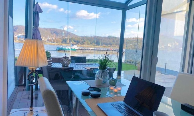 Bad Breisig Condo | Your dream vacation, exclusive 2-room flat, directly at the River Rhine.