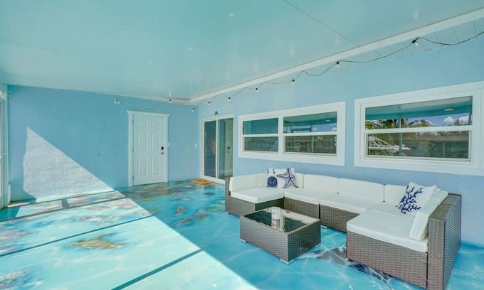Lochmoor Waterway Estates House | North Fort Myers Home w/Hot Tub & Boat Dock