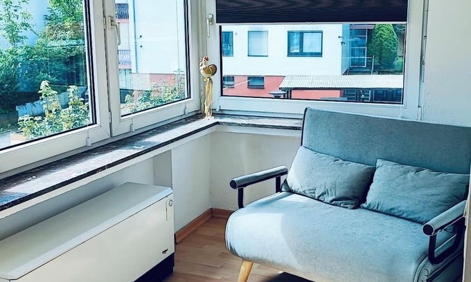 Friedrichsdorf Apartment | Top floor apartment with conservatory perfect for a couple or one person