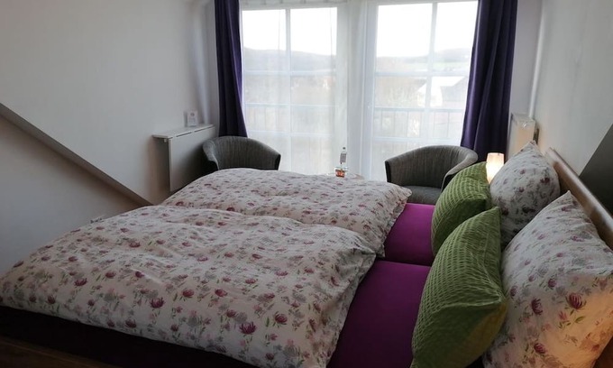 Herold House | Double room with dormer window - Gasthof Dörsbachhöhe