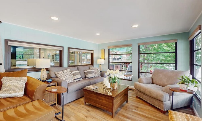 Gloversville House | Lakefront house with kayaks, hot tub, firepit, dock - in ADK Park