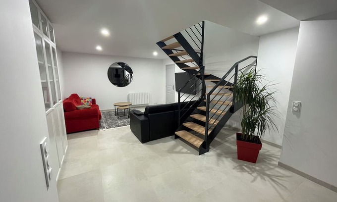 Fleurieux-sur-l'Arbresle Apartment | Large Duplex Apartment 85m2