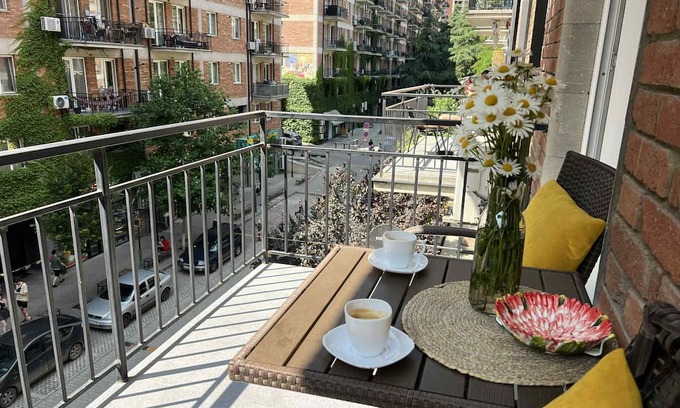 Saburtalo Apartment | 2-Bedroom Apartment at Jikia Green Complex-Central Tbilisi