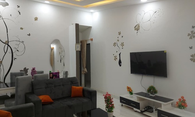 Cocody House | Furnished house 2bedroom+living Abidjan Cocody Riviera2