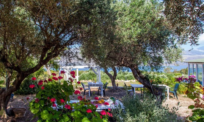 Kouvalata Apartment | Kefalonia Family Getaway - Summer Garden Retreat