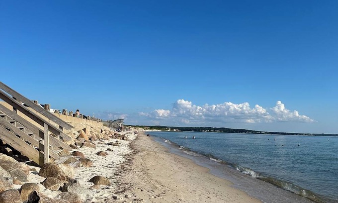 West Falmouth House | Charming 4-bedroom house with WiFi, AC in West Falmouth, 1 mi Old Silver Beach