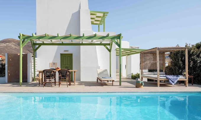 Mikri Vigla Villa | Villa Sand Lily with private pool